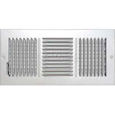 KAPER II Speedi-Grille Ceiling Or Wall Register With 3 Way Deflection 6in X 14in SG-614 CW3